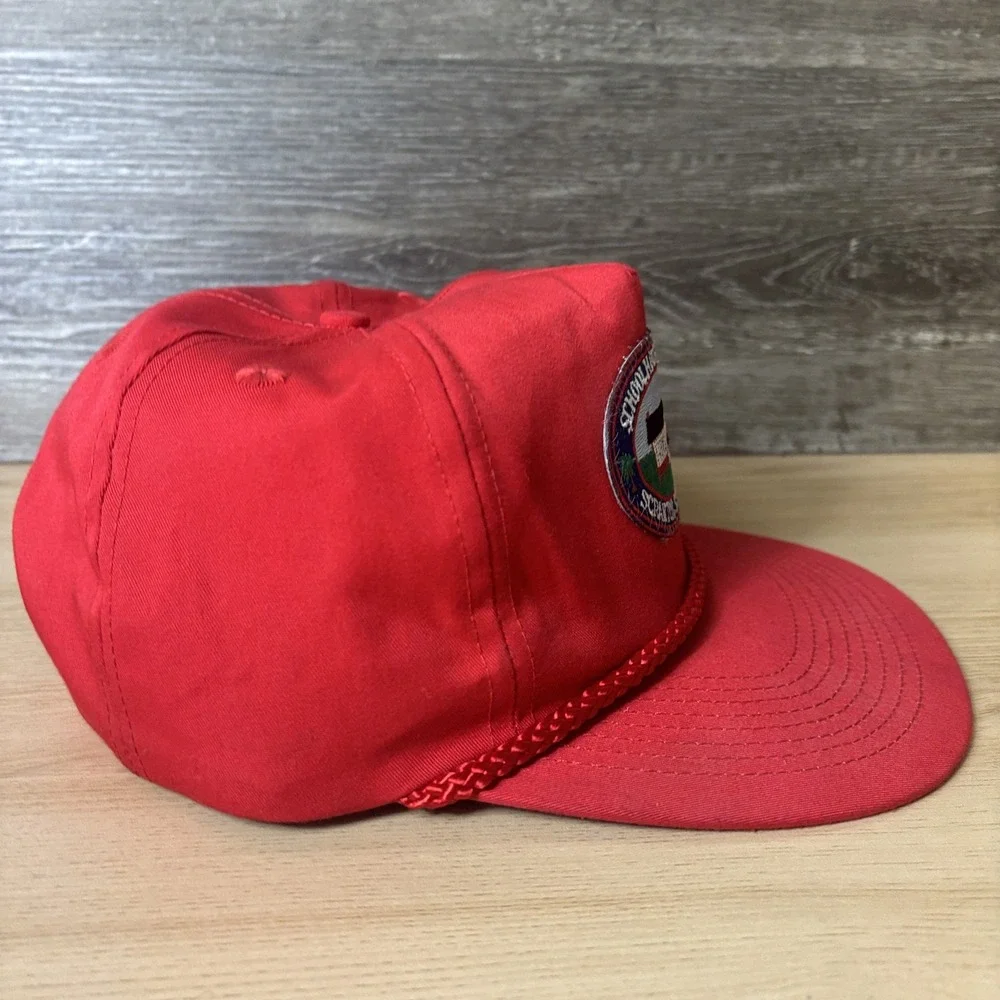 Vintage Schoolhouse BarBQue Hat Snap Back Restaurant BBQ Scranton South Carolina